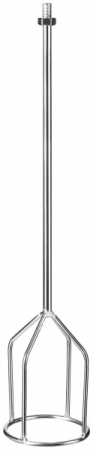 Насадка-миксер Зубр для гипсовых смесей и наливных полов (d 120 мм, М14, МНГ-120)